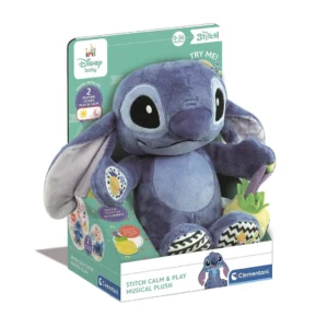 Disney Lilo és Stitch, A csillagkutya interaktív plüss játék Calm & Play Clementoni
