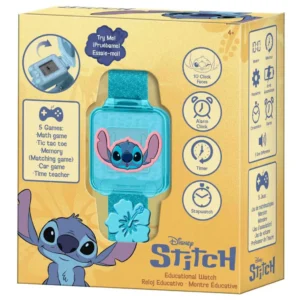 Disney Lilo és Stitch, A csillagkutya Leaf oktató digitális karóra játékokkal